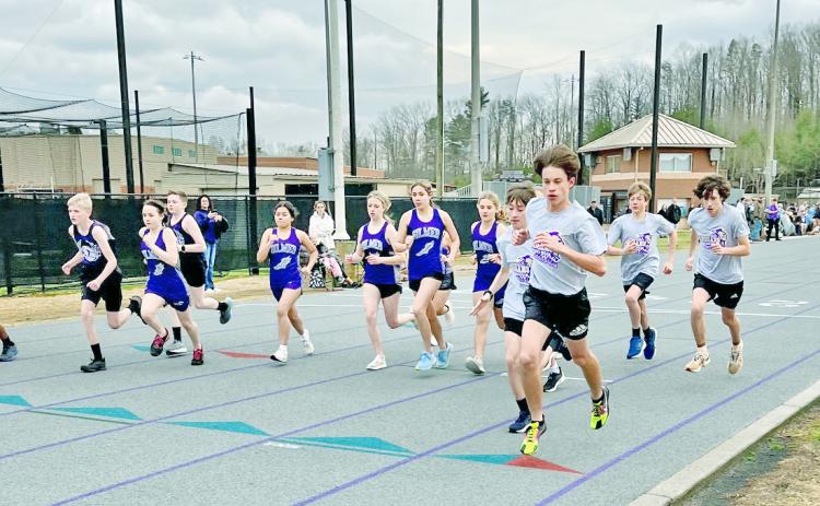 Lumpkin County runner Witt Windham also set a new school record for the middle school squad following in his older brother’s footsteps.