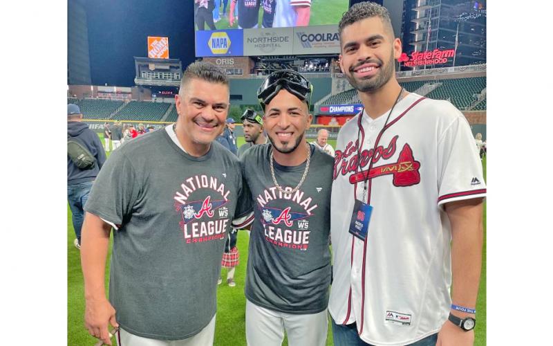 Eddie Rosario's parents says it's emotional to see their son win